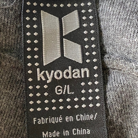 Kyodan Women's Charcoal Camo Jogger Pants Size Large - Picture 2 of 12